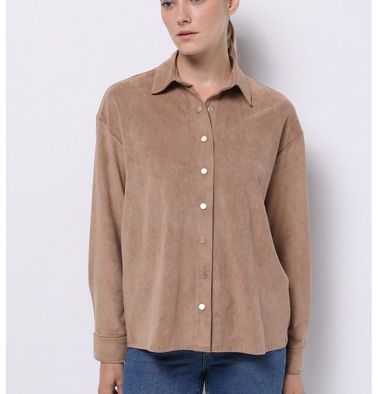 Риза от еко велур COLINS