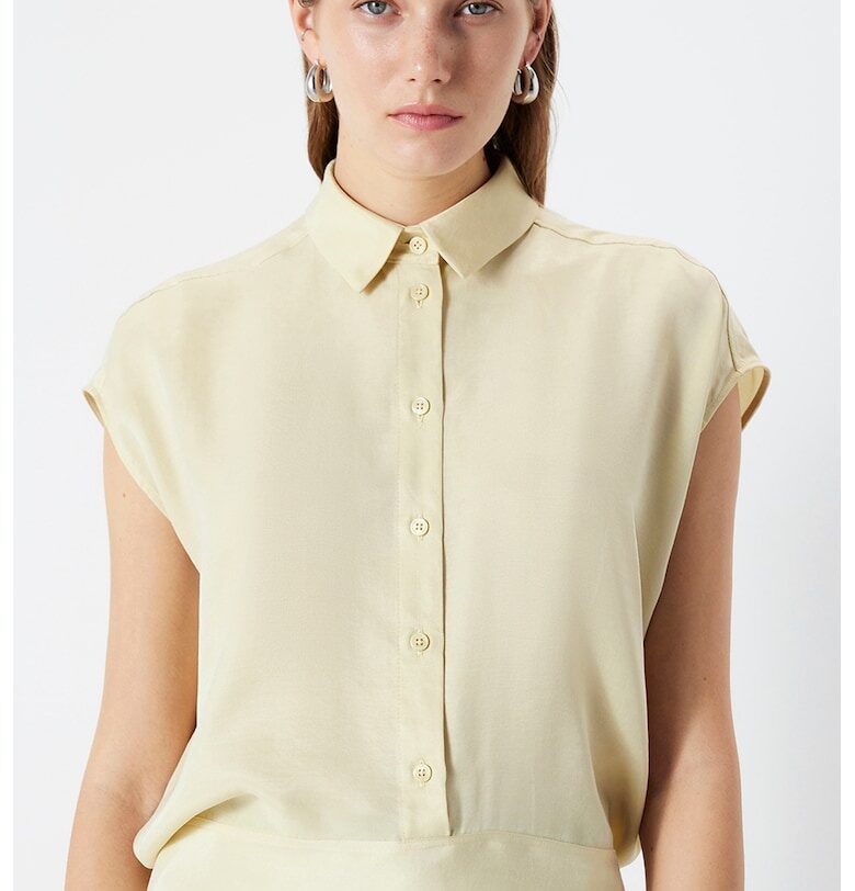 Риза от лиосел с панделка на гърба Ipekyol