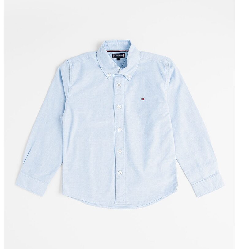 Риза от органичен памук с лого Tommy Hilfiger