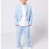 Риза от памук без шарка BOSS Kidswear