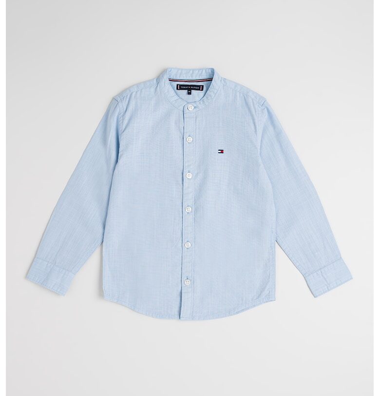 Риза от памук с малко лого Tommy Hilfiger
