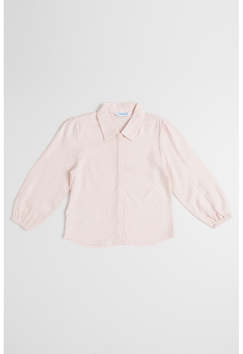 Риза с бляскав принт Mayoral