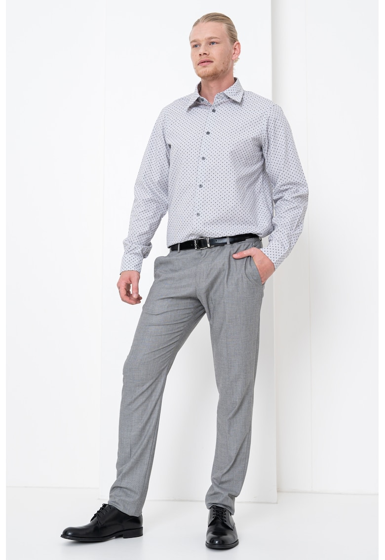 Риза с десен и класическа яка ARMANI EXCHANGE