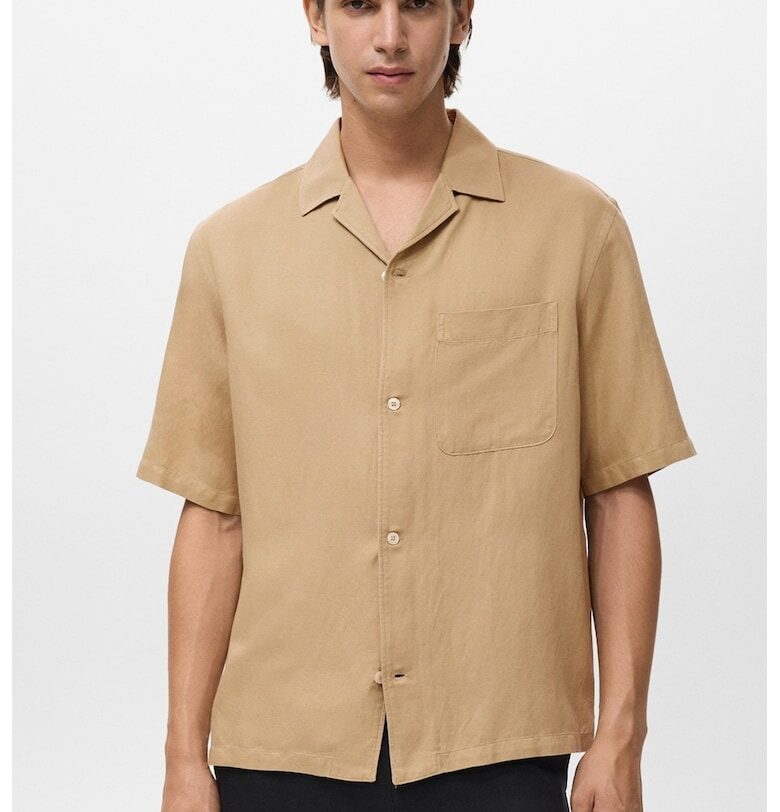 Риза с джоб Mango