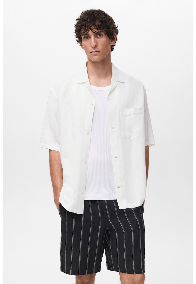 Риза с джоб Mango