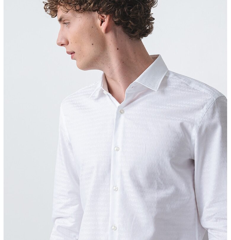 Риза с дълги ръкави HUGO