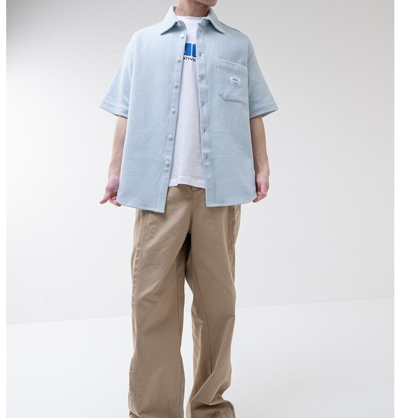 Риза с копчета и джоб на гърдите HUGO