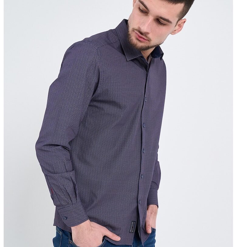 Риза с копчета на маншетите Lee Cooper