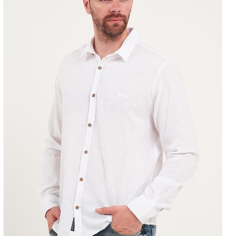 Риза с копчета на маншетите Lee Cooper