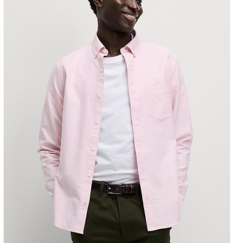 Риза с копчета на яката Marks  Spencer