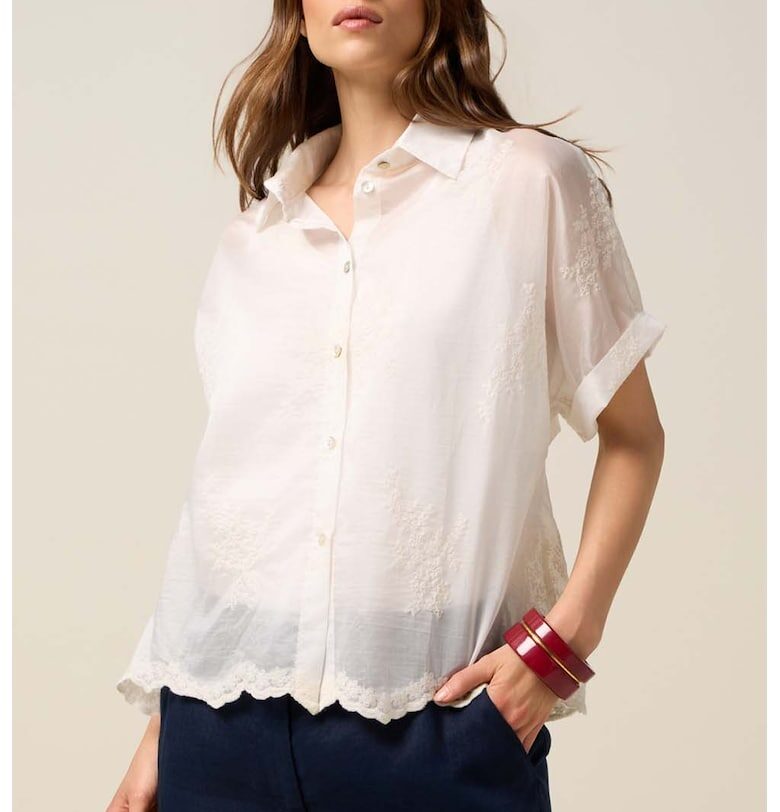 Риза с къси ръкави Oltre