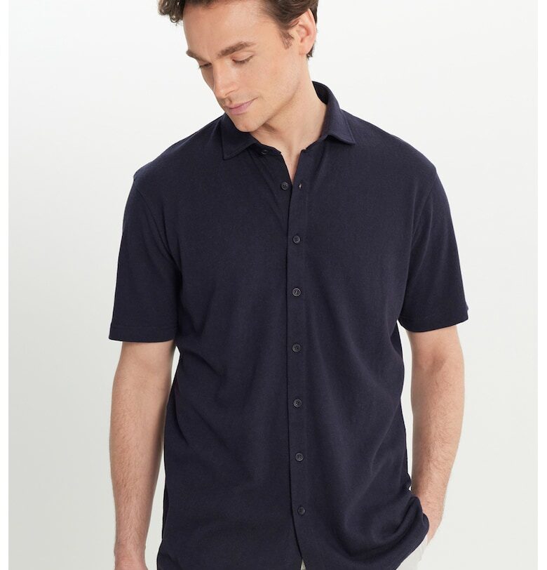 Риза с къси ръкави - Черен - ACCo