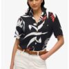 SUPERDRY - Риза с къси ръкави и десен Superdry  Co