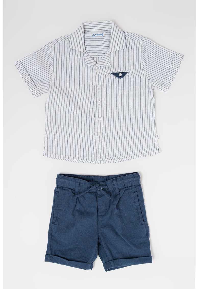 Риза с лен и панталон Mayoral