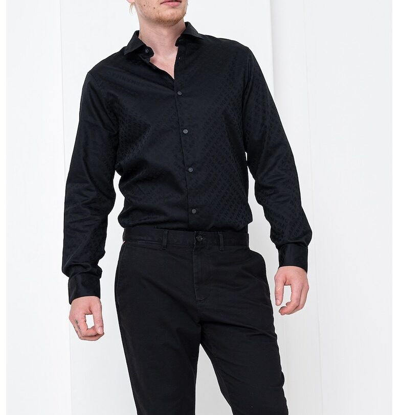 Риза с лого ARMANI EXCHANGE