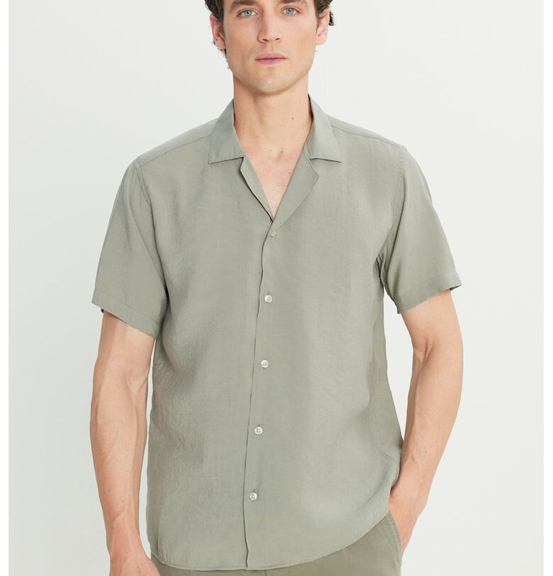 Риза с модал с раздвоен ревер ACCo