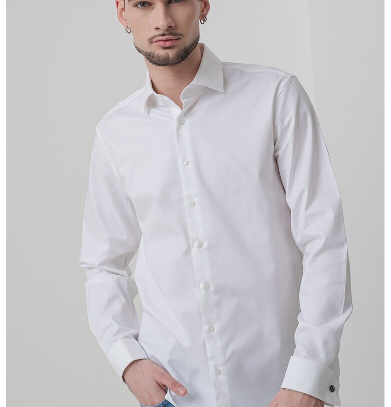 Риза с органичен памук CALVIN KLEIN