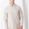 Риза с органичен памук и лен Tommy Jeans