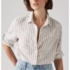 Риза с остра яка и класическа кройка Levis