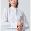 Риза с памук и коприна MaxCo