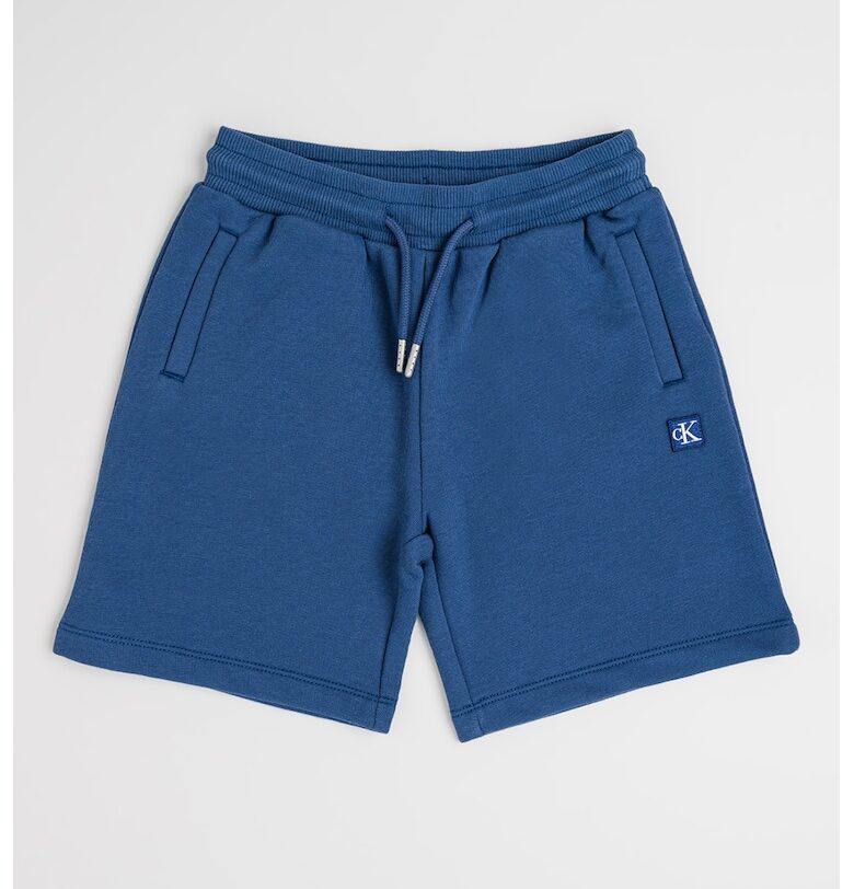 Риза с памук с апликирано лого CALVIN KLEIN