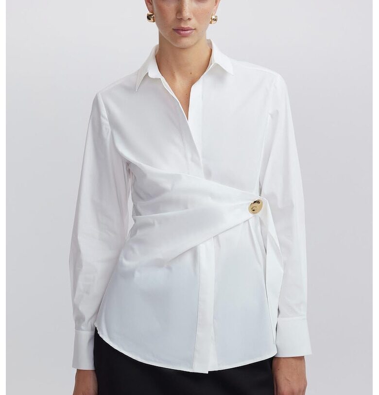 Риза с памук с изчистен десен Ipekyol