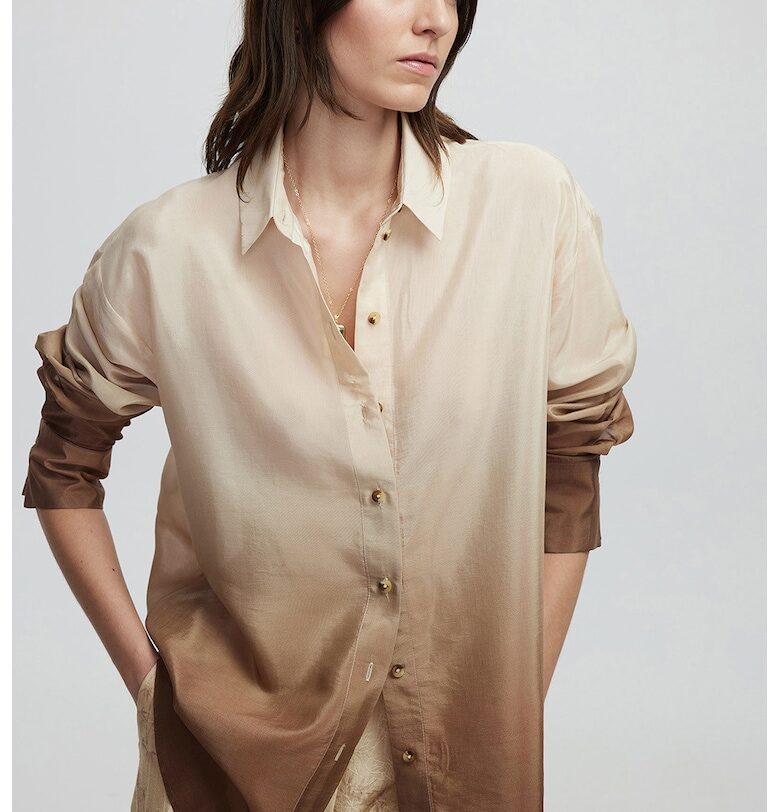 Риза с преливащи се цветове Ipekyol