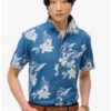 SUPERDRY - Риза с принт и къси ръкави Superdry  Co