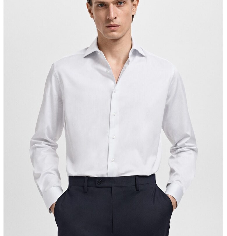 Риза с яка Mango