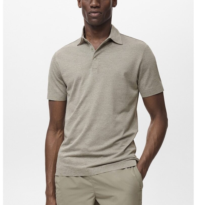 Риза с яка Mango