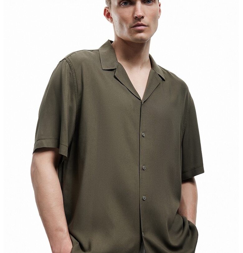 Риза с яка и ревери KOTON