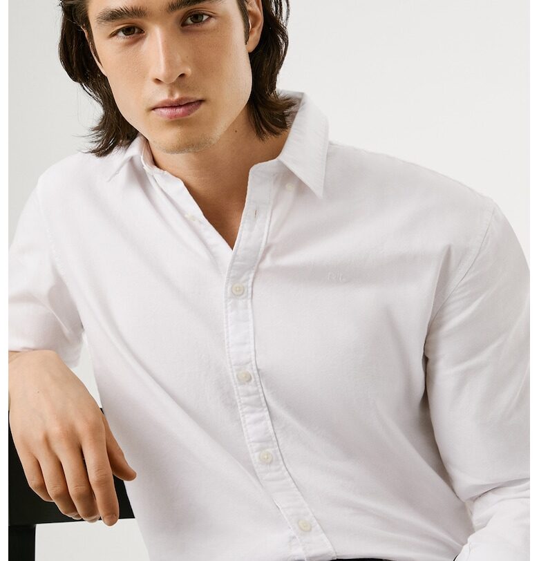 Риза с яка с копчета Pepe Jeans London