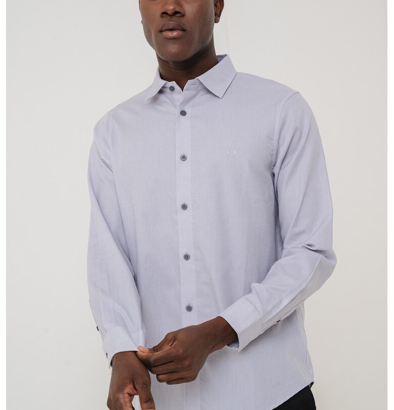 Риза със стандартна кройка ARMANI EXCHANGE