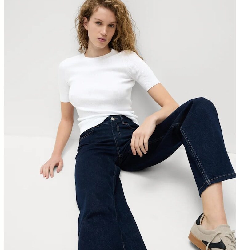 Рипсен слим пуловер Marks  Spencer