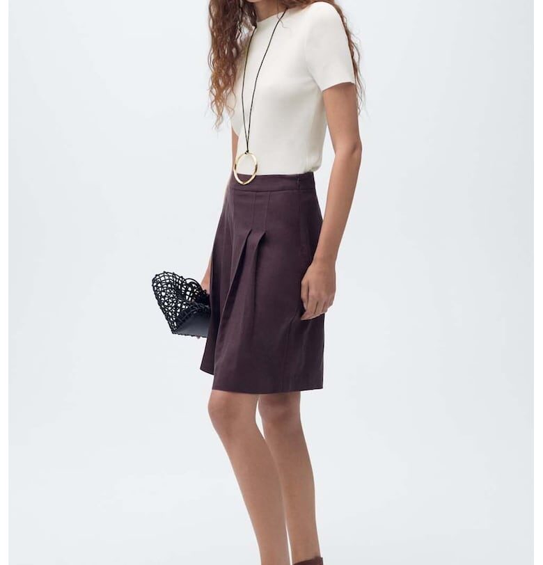 Рипсена тениска Mango