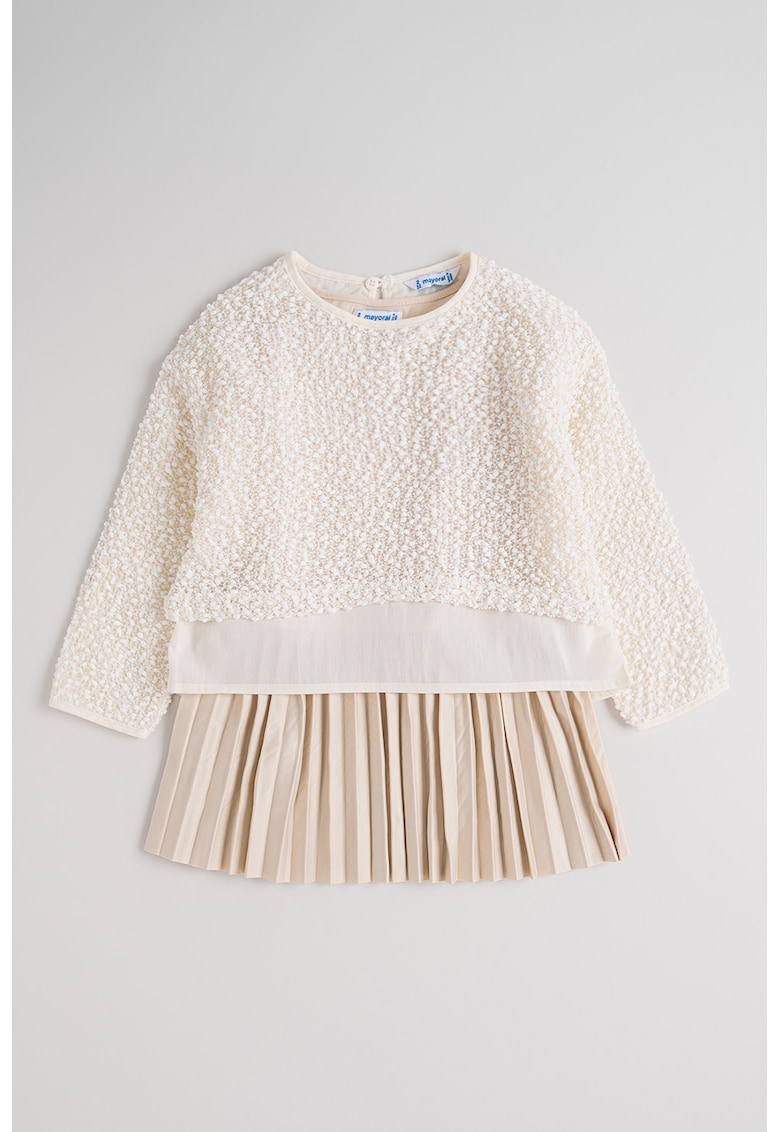 Рокля тип пуловер с дизайн 2 в 1 Mayoral