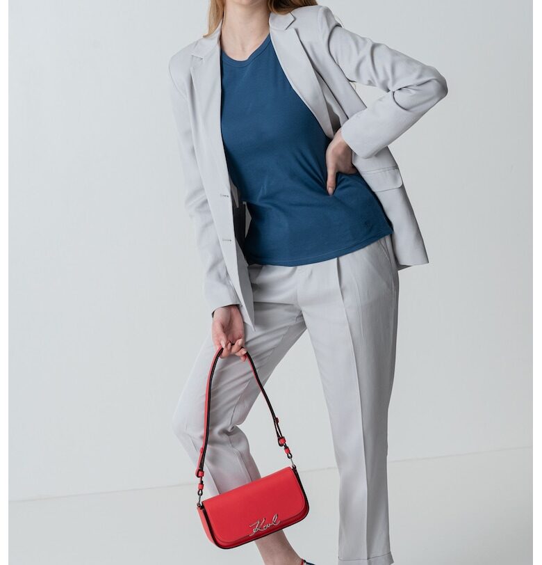 Сако от лиосел с раздвоен ревер United Colors of Benetton