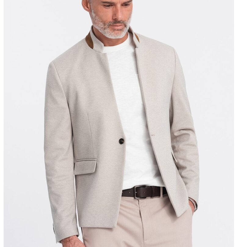 Сако с джобове с капаче OMBRE