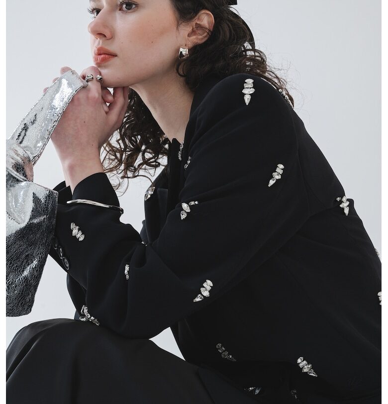 Сако с копчета и декоративни камъни Karl Lagerfeld