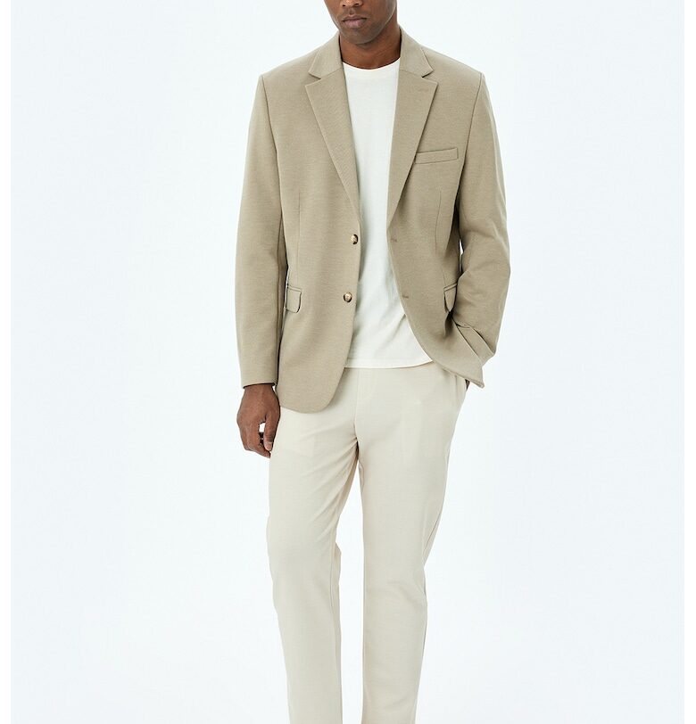 Сако с копчета на маншетите KOTON