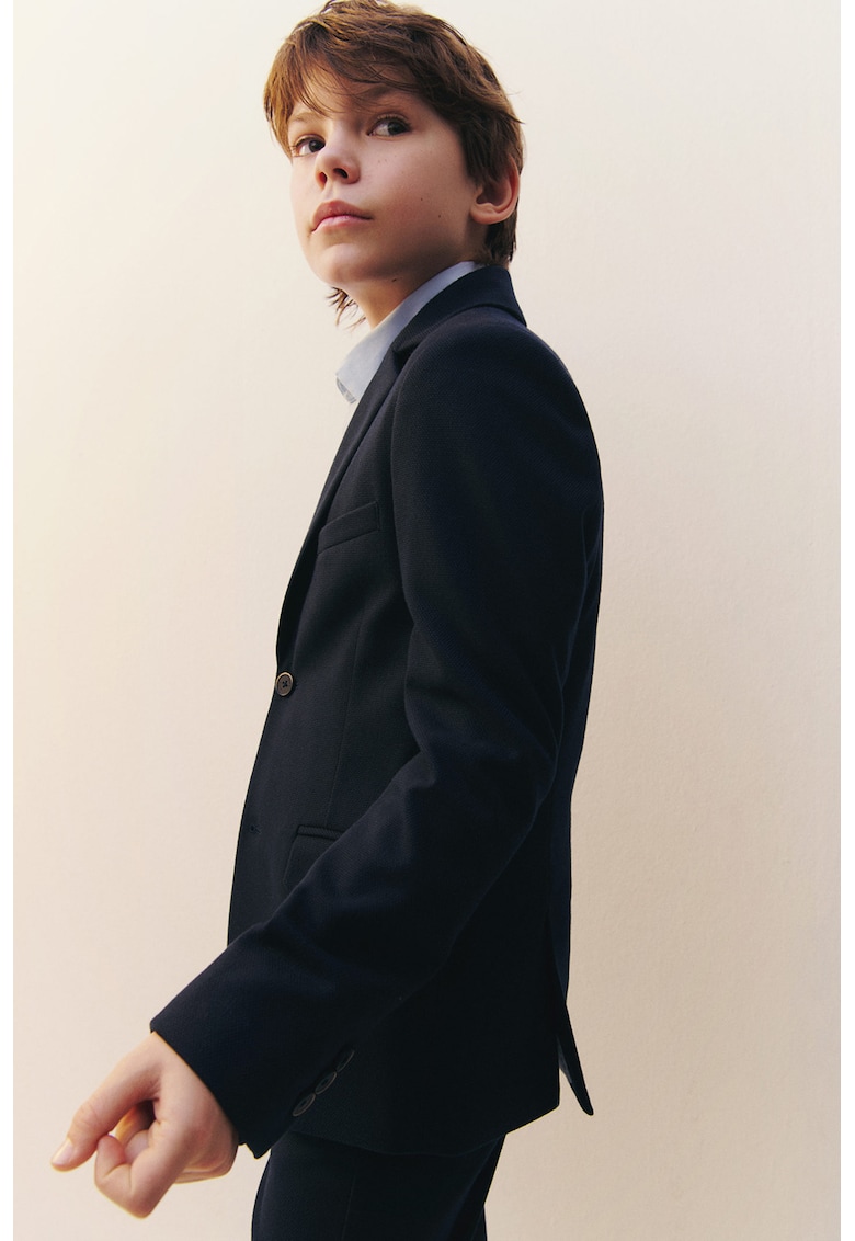 Сако с раздвоен ревер Mango