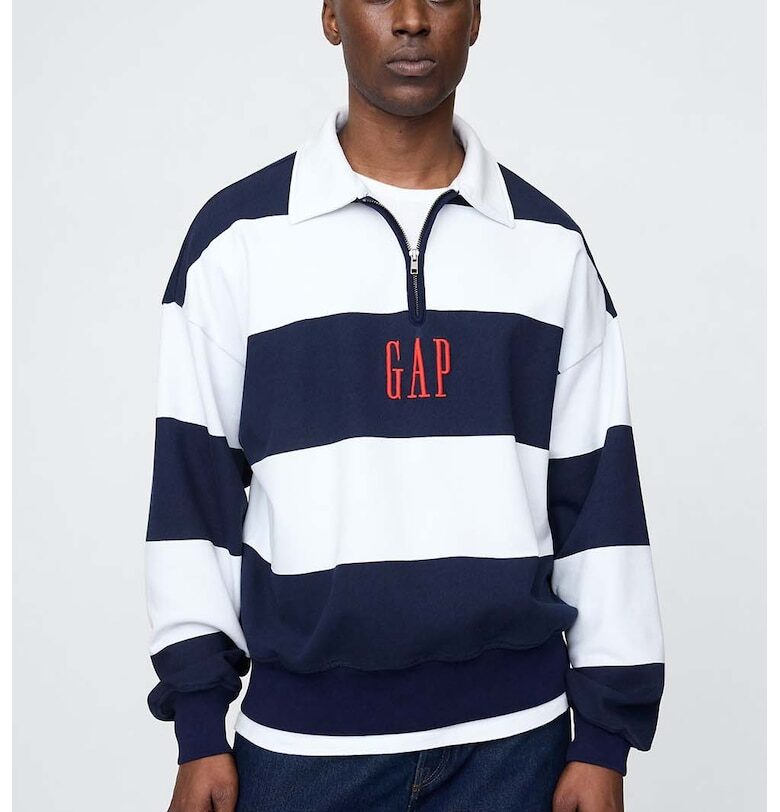 Свободен раиран суитшърт GAP