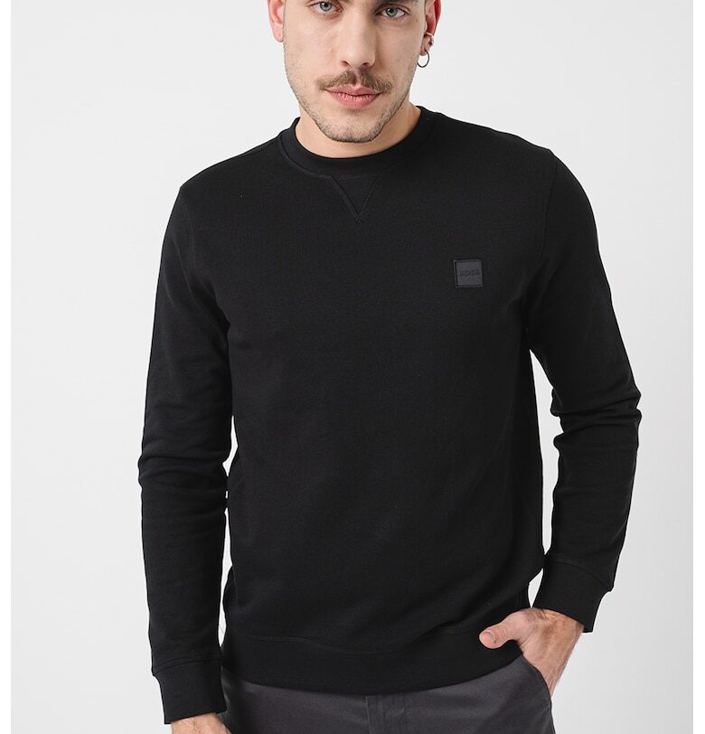 Свободен суитшърт Westart с овално деколте BOSS