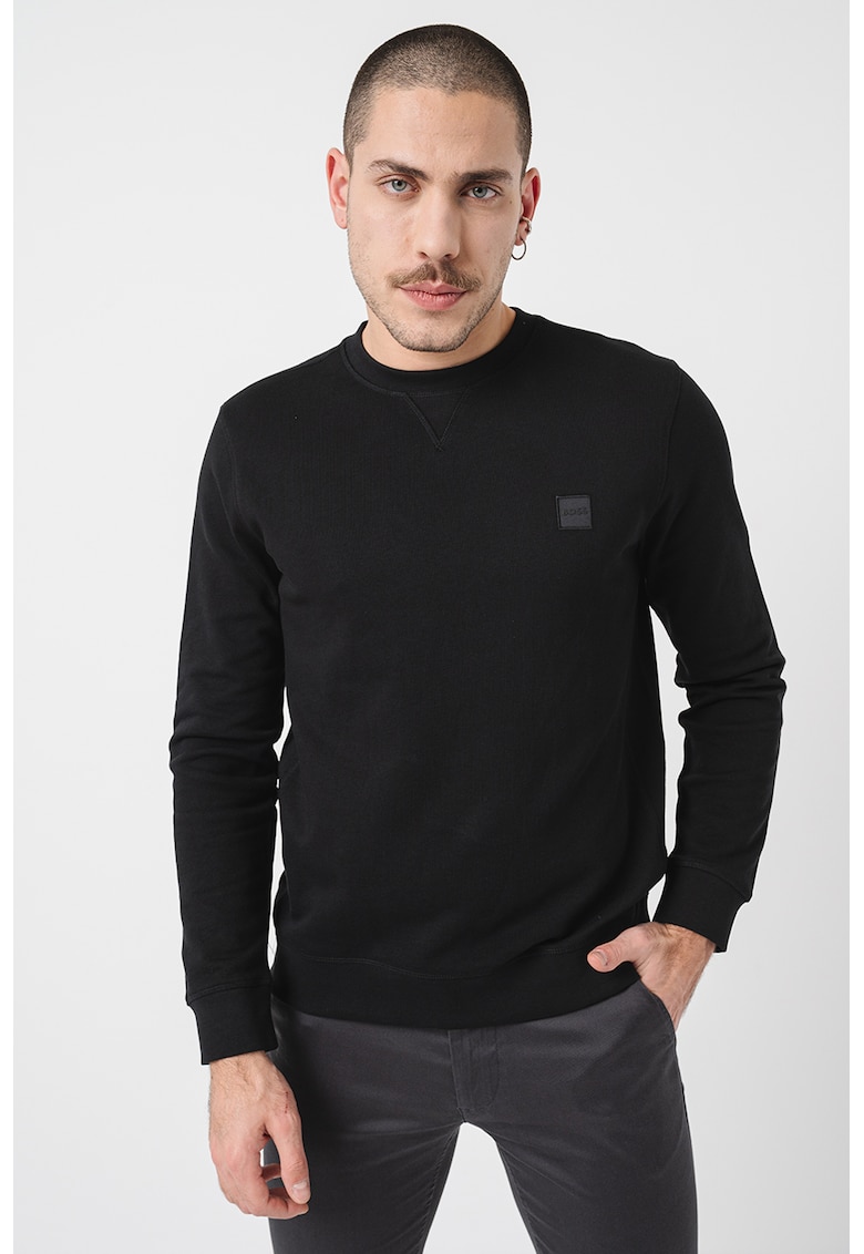 Свободен суитшърт Westart с овално деколте BOSS