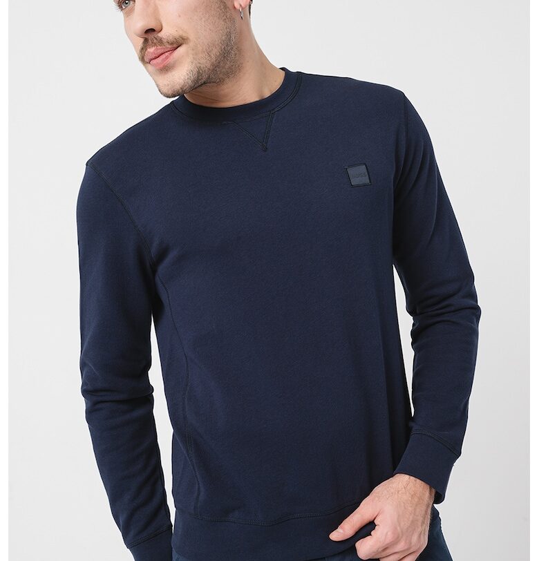 Свободен суитшърт Westart с овално деколте BOSS