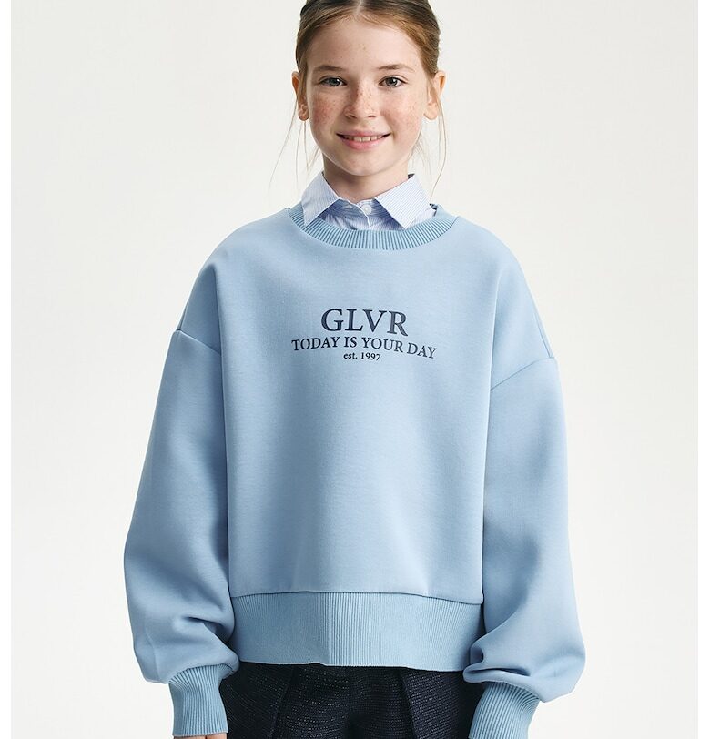 Свободен суитшърт с принт GULLIVER