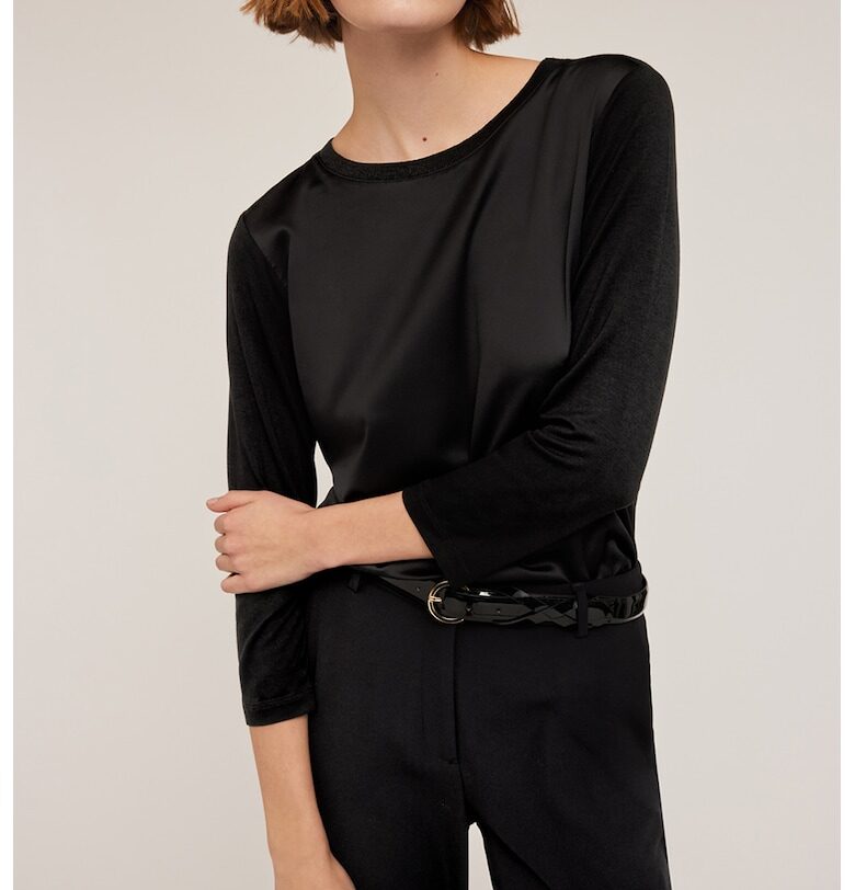 Свободна блуза с 3/4 ръкави Motivi