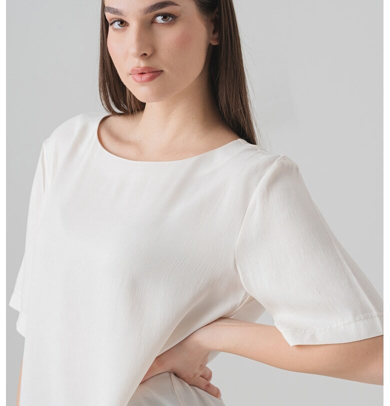 Свободна блуза с памук BOSS