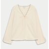 Свободна блуза с шпиц Marks  Spencer