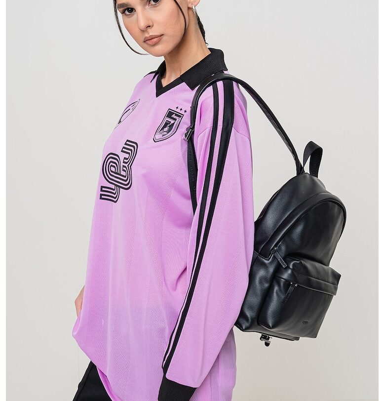 Свободна блуза с яка и контрасти HUGO